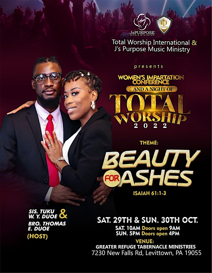 WIC & A Night Of Total Worship 2022 image