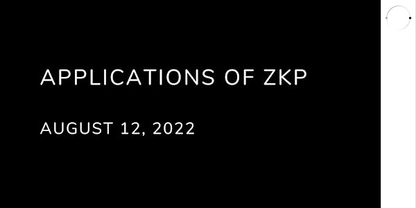 Applications of ZKP