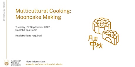 Multicultural Cooking:  Mooncake making workshop (ANU students only) primary image