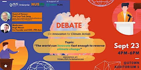 Debate on Innovation for Climate Action