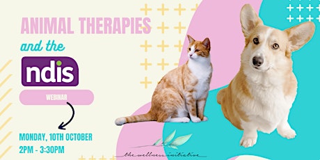 Animal Therapies & the NDIS - Information Session!