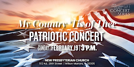 My Country 'Tis of Thee - Patriotic Concert