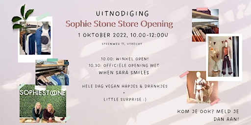 Store opening Sophie Stone