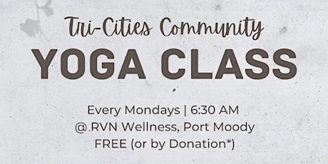 Tri Cities Community Yoga Class