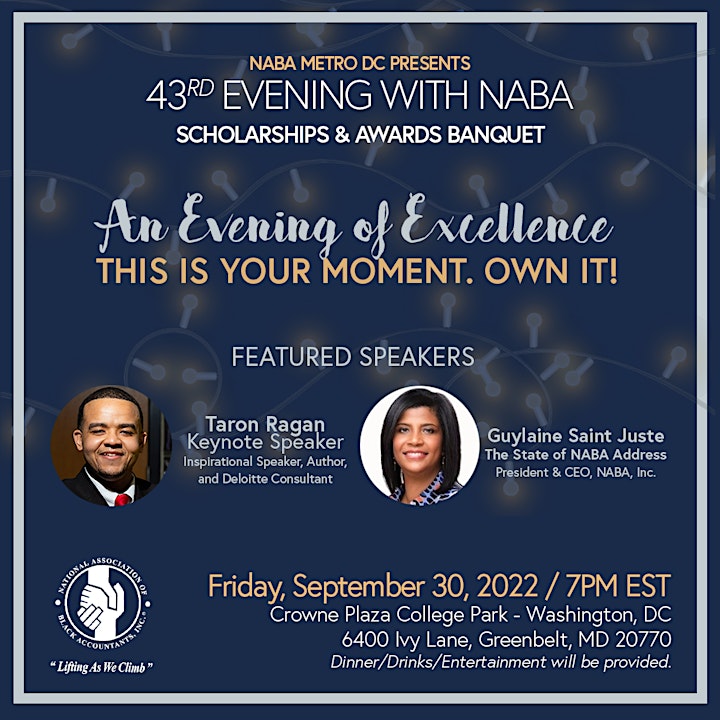 NABA Metro DC's 43rd Annual Evening With NABA Scholarship & Awards Banquet image