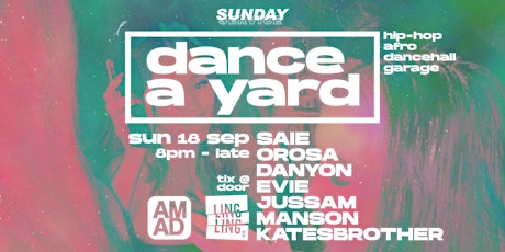 Sunday Service x Dance a yard takeover primary image