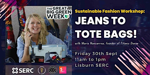 Sustainable Fashion Workshop: Jeans to tote bags!