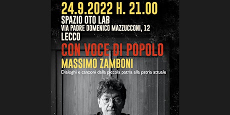 Con voce di popolo - Massimo Zamboni @Immagimondo