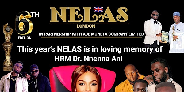 NELAS Awards 2022 - Dec 3rd -Prince Regent Hotel London