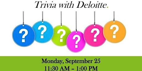 Trivia with Deloitte primary image