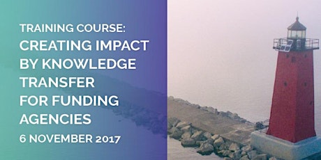 COLUMBUS Training Course: "Creating Impact by Knowledge Transfer for Funding Agencies" primary image