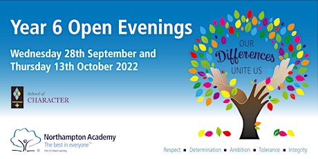 Northampton Academy Year 6 Open Evenings 2022