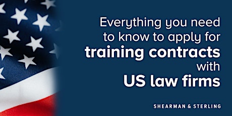 How to apply for training contracts with US firms - All Universities primary image