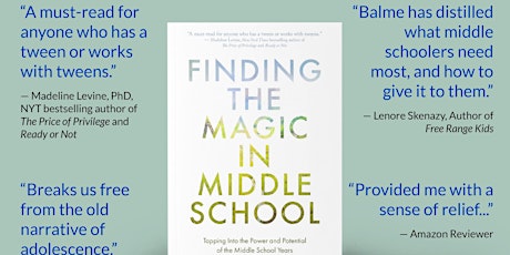 Author's Talk: "Finding the Magic in Middle School"
