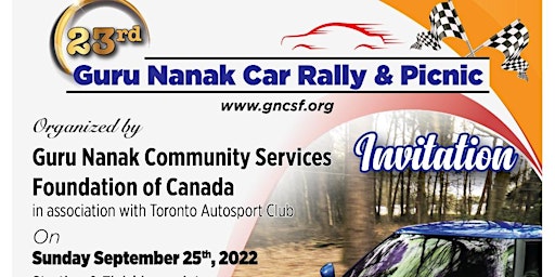 23rd Annual Guru Nanak Car Rally & Family Picnic