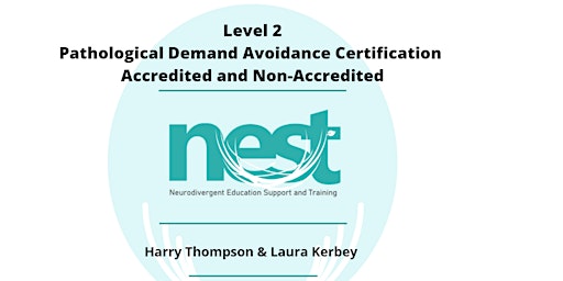 PDA  Level 2 Training (Online) - with Laura Kerbey  & Harry Thompson