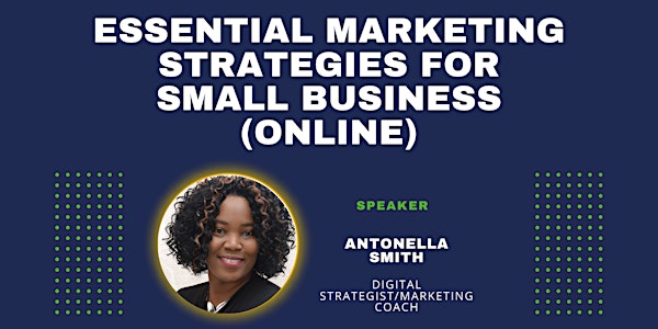 Essential Marketing Strategies for Small Business (Online)
