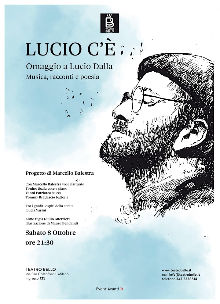 Immagine LUCIO C'E'! Omaggio a LUCIO DALLA -di Marcello Balestra-con Tonino Scala