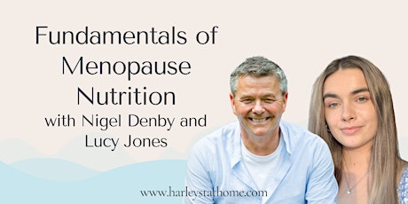Fundamentals of Menopause Nutrition Masterclass