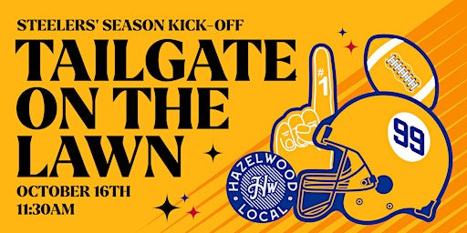 Tailgate on the Lawn - Steelers' Watch Party
