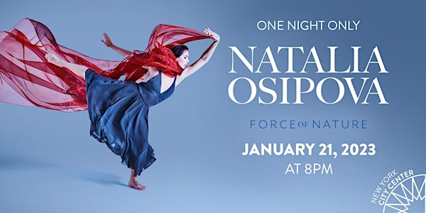 Natalia Osipova in a new ballet program «Force of Nature».