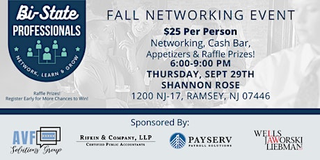 Bi-State Professionals Fall Networking Event