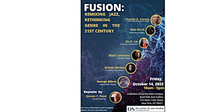 Fusion: Remixing Jazz, Rethinking Genre in the 21st Century