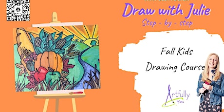 8 week Kids and Teens Online Drawing Class - Fall 2022