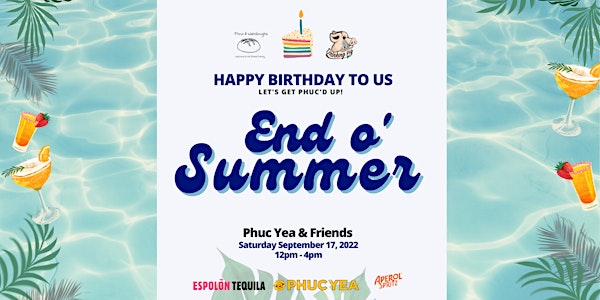 END OF SUMMER COOKOUT with Phuc Yea + Friends