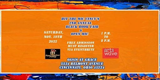 Regal Rhythms Poetry : Hit the Mic Cincy's 2nd Annual Black Book Fair