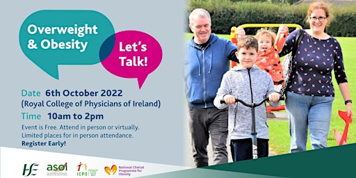 HSE Overweight and Obesity, Let’s Talk  Event, In Person and Online