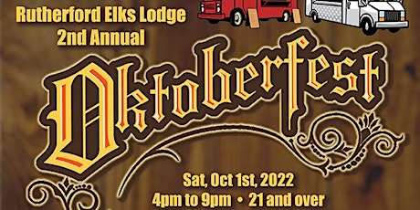Rutherford Elks 2nd Annual Oktoberfest
