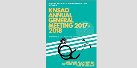 2017-18 KNSAO Annual General Meeting primary image