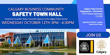 Calgary Business Community Safety Town Hall