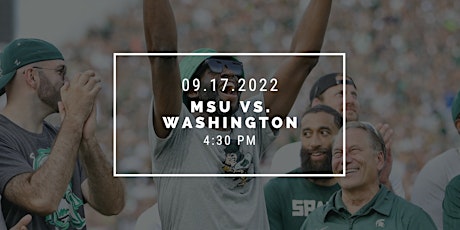 MSU vs. Washington Game Watch primary image