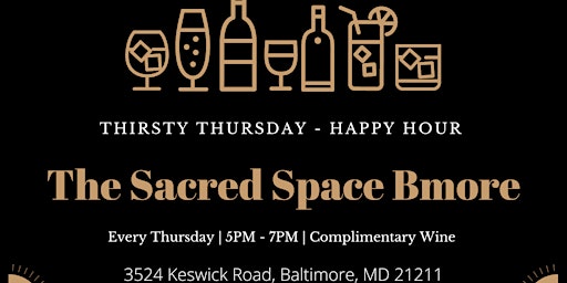 Happy Hour @ The Sacred Space Bmore