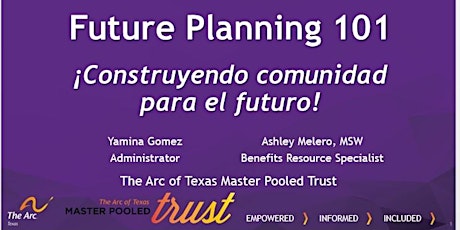 Sesión 3 - Planificación Futura 101- Construyendo comunidad para el futuro