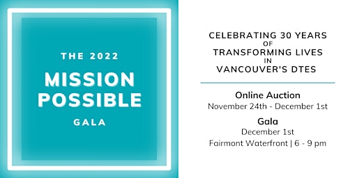 The 2022 Mission Possible Gala