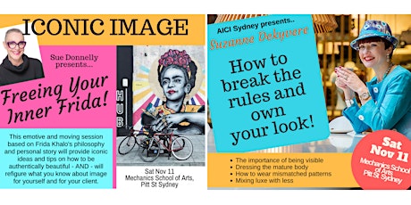 AICI Sydney Education Day: Iconic Image + Break the Rules & Own your Look primary image