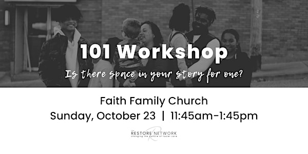 Faith Family Church 101 Workshop