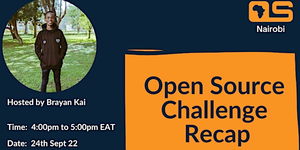 Open Source Challenge Recap