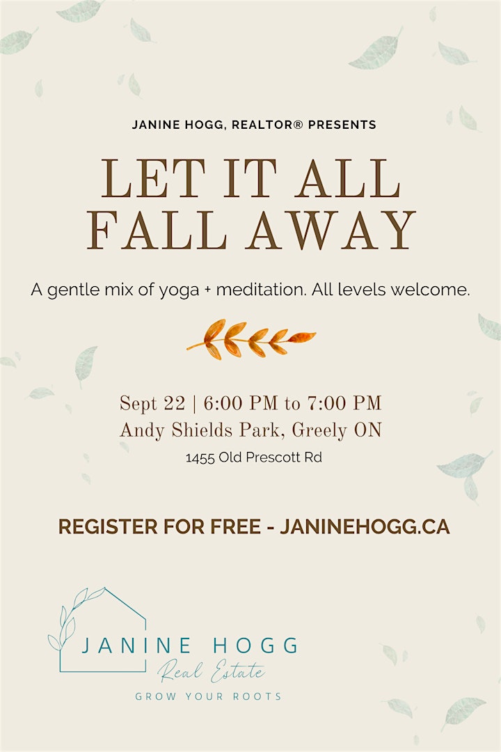 Let it All Fall Away - FREE Yoga + Meditation image