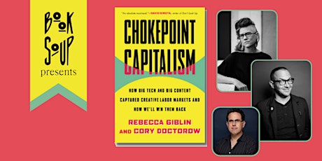 Cory Doctorow and Rebecca Giblin discuss Chokepoint Capitalism