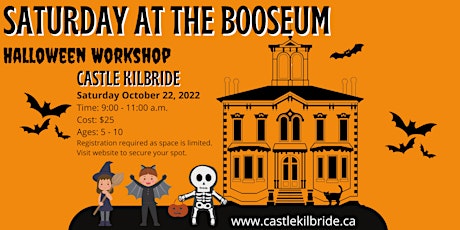 Children's Halloween Workshop: Saturday at the Booseum
