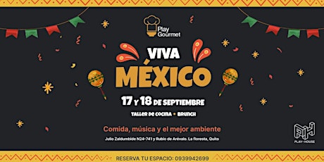 Imagen principal de Viva México: Taller de cocina y Brunch