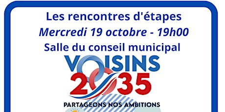 Les Rencontres d'étapes #Voisins2035 (accès libre et gratuit) primary image