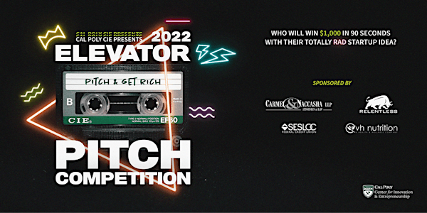 2022 Elevator Pitch Competition