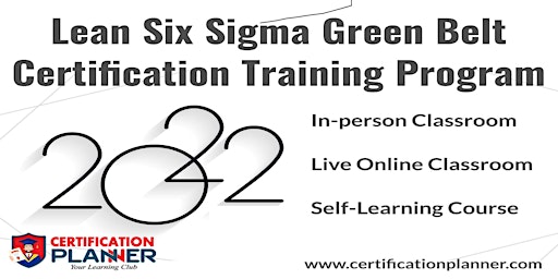 New LSSGB Certification Course in Greensboro ,NC