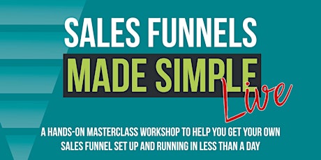 Sales Funnels Made Simple - Live primary image