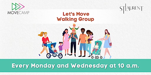 Let's Move Walking Group with St Laurent Centre